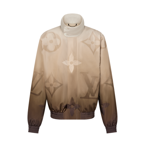 Monogram Printed Light Nylon Windbreaker in Men's Ready-to-Wear Outerwear and Coats collections by Louis Vuitton (Product zoom)