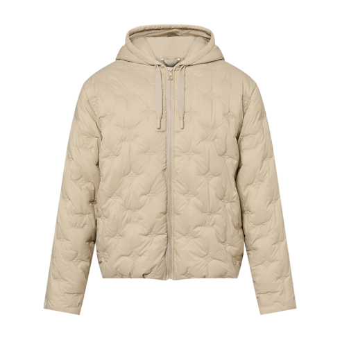 Monogram Quilted Nylon Hooded Blouson in Men's Ready-to-Wear Outerwear and Coats collections by Louis Vuitton (Product zoom)