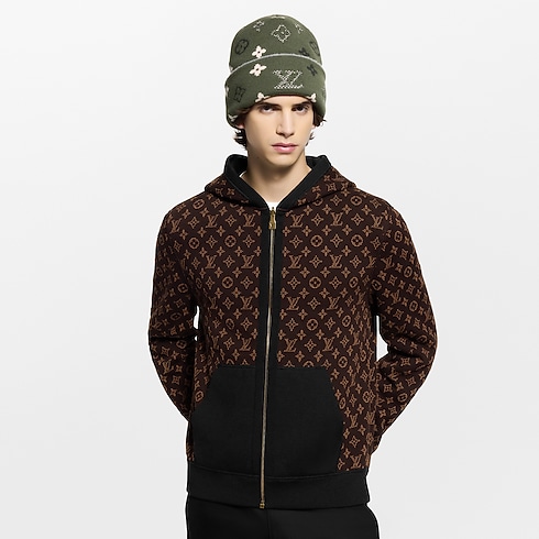 Monogram Reversible Double Face Hooded Blouson in Men's Ready-to-Wear All Ready-to-Wear collections by Louis Vuitton (Product zoom)