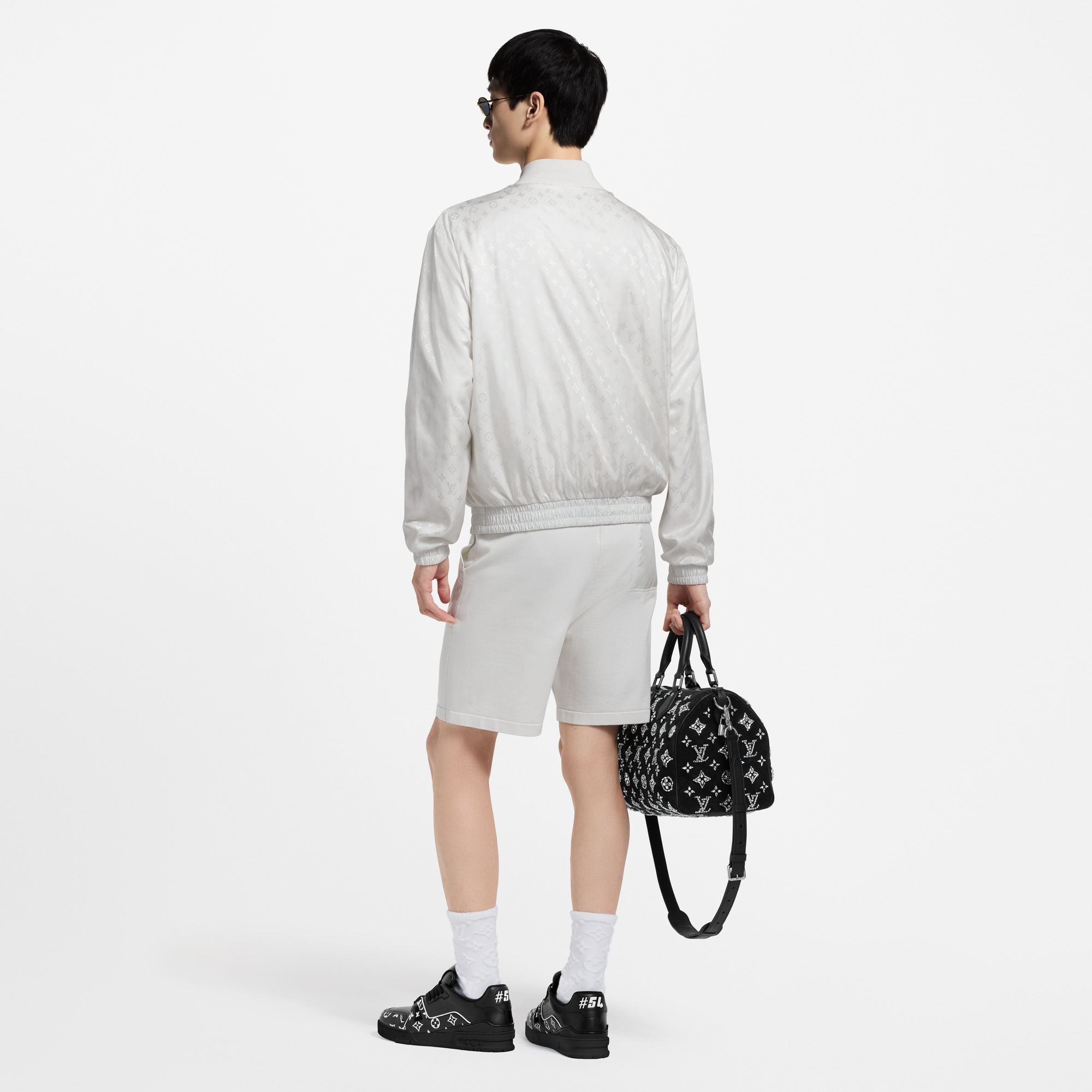 Monogram Reversible Light Bomber  in Men