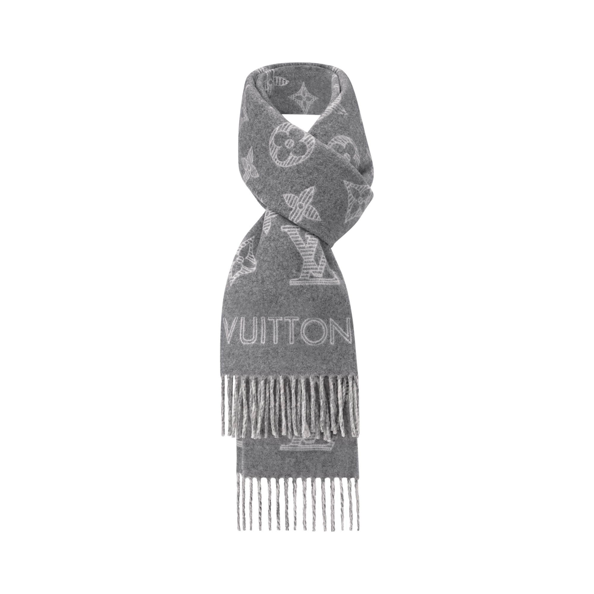 Monogram Shadow Scarf . in Men