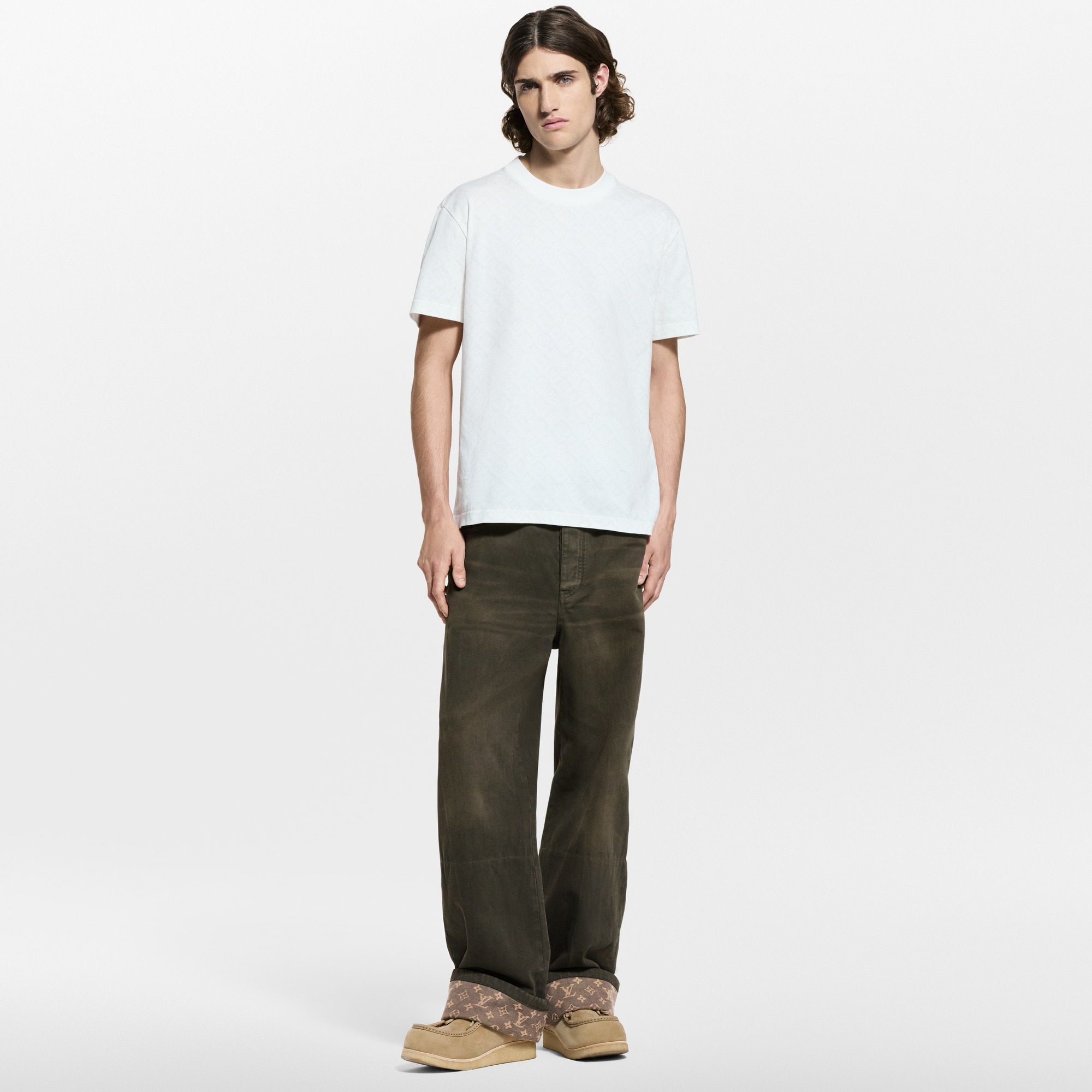 Monogram Short-Sleeved T-Shirt  in Men