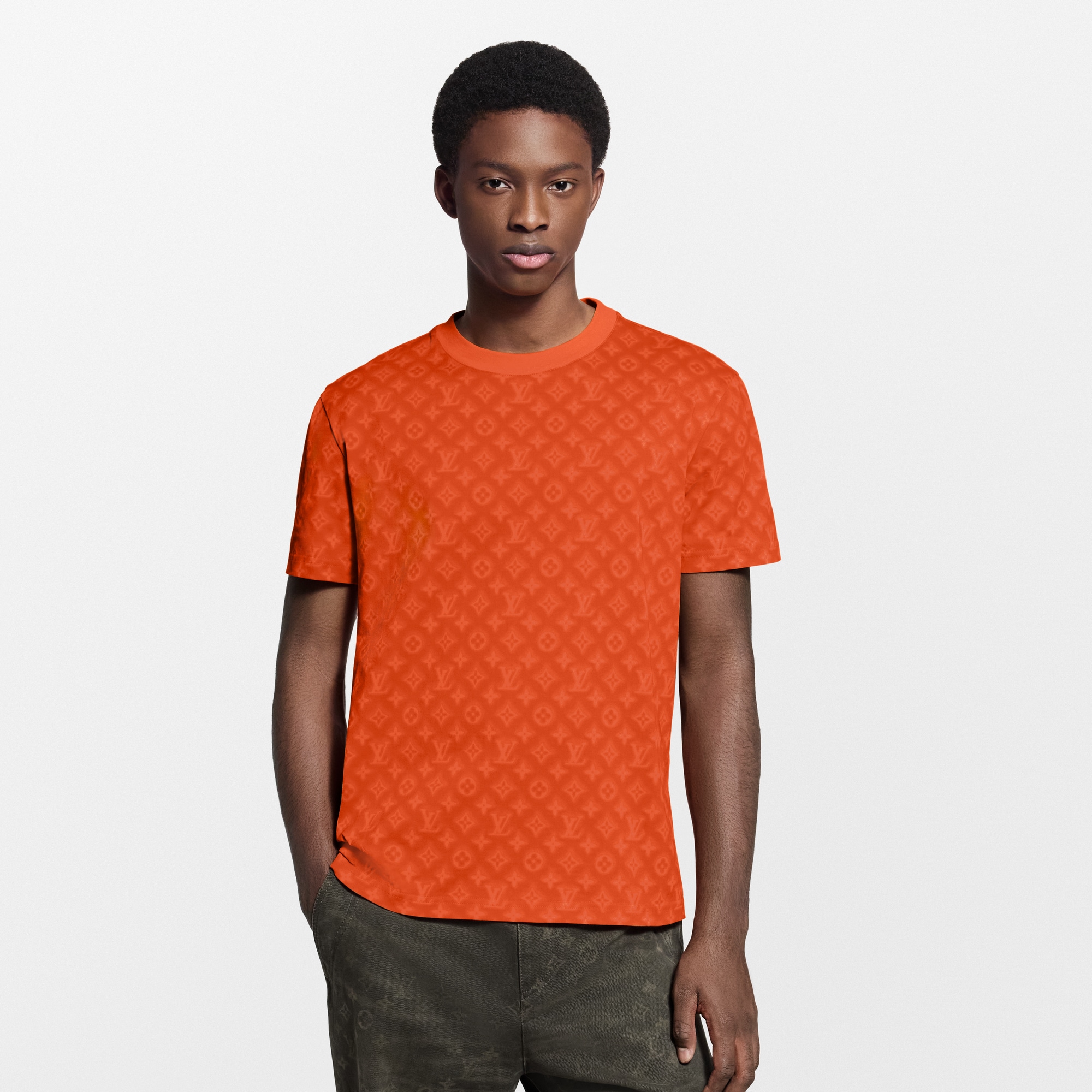 Monogram Short-Sleeved T-Shirt  in Men