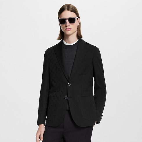 Monogram Single-Breasted Napolitana Jacket in Men's Ready-to-Wear Blazers and Jackets collections by Louis Vuitton (Product zoom)