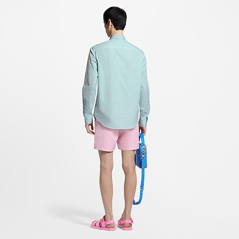Monogram Striped Shirt in Men's Ready-to-Wear Shirts collections by Louis Vuitton (Product zoom)