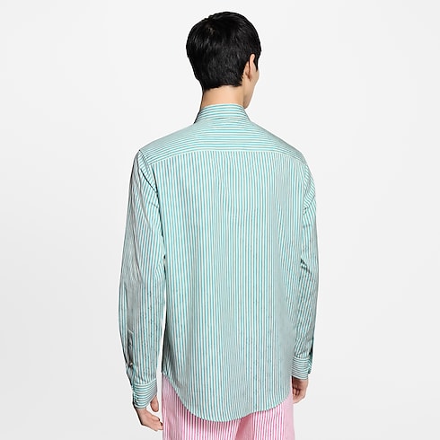 Monogram Striped Shirt in Men's Ready-to-Wear Shirts collections by Louis Vuitton (Product zoom)