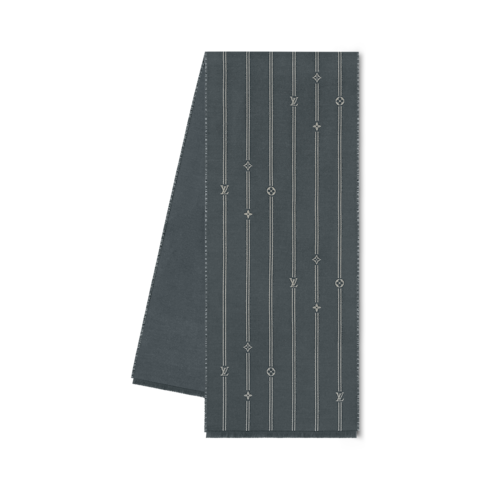 Monogram Stripes Scarf . in Men's Accessories Scarves collections by Louis Vuitton (Product zoom)