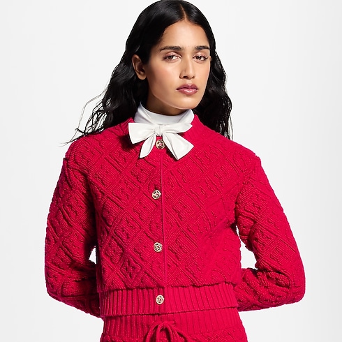 Monogram Toweling Cardigan in Women's Ready-to-Wear Tops and Shirts collections by Louis Vuitton (Product zoom)
