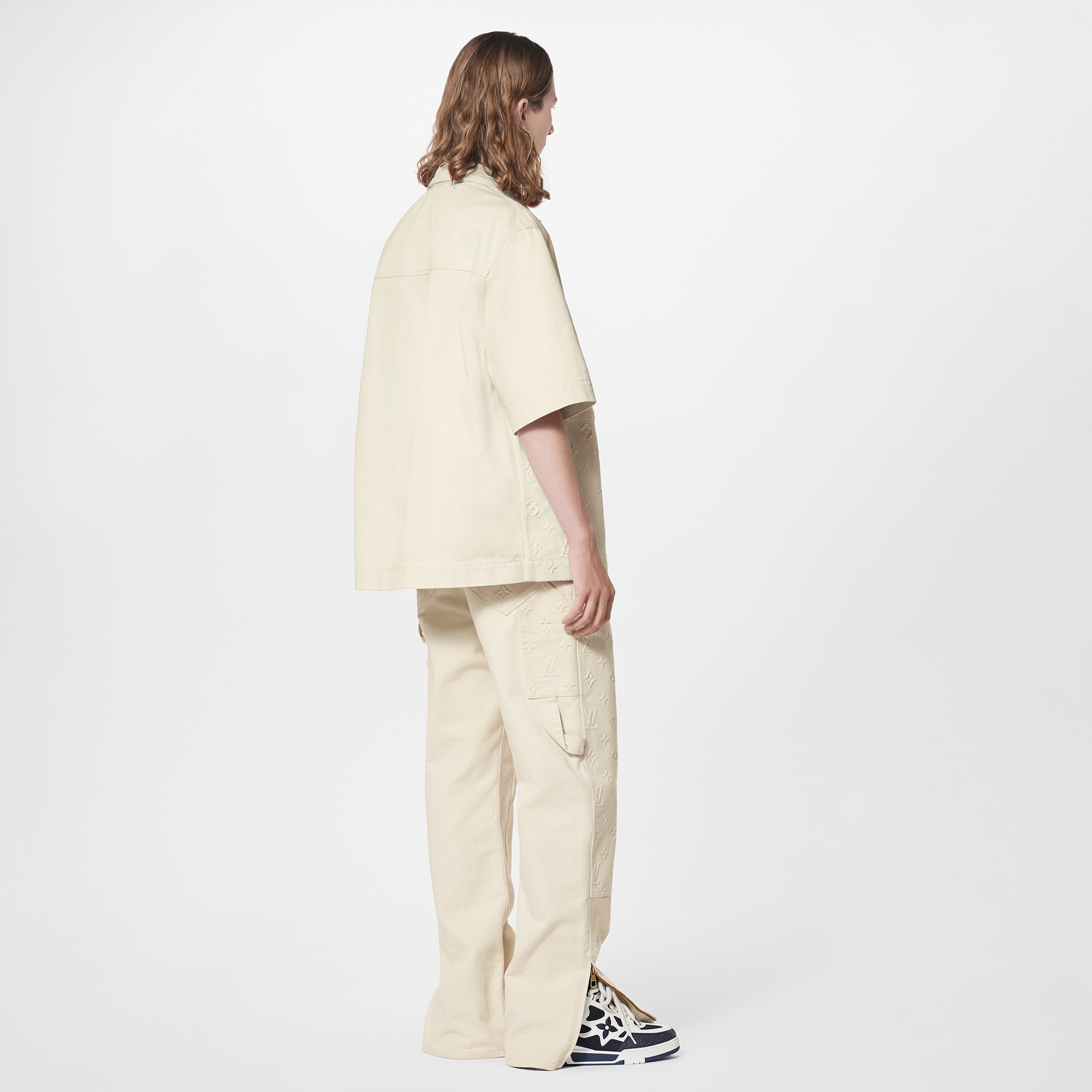 Monogram Workwear Short-Sleeved Shirt   in Men