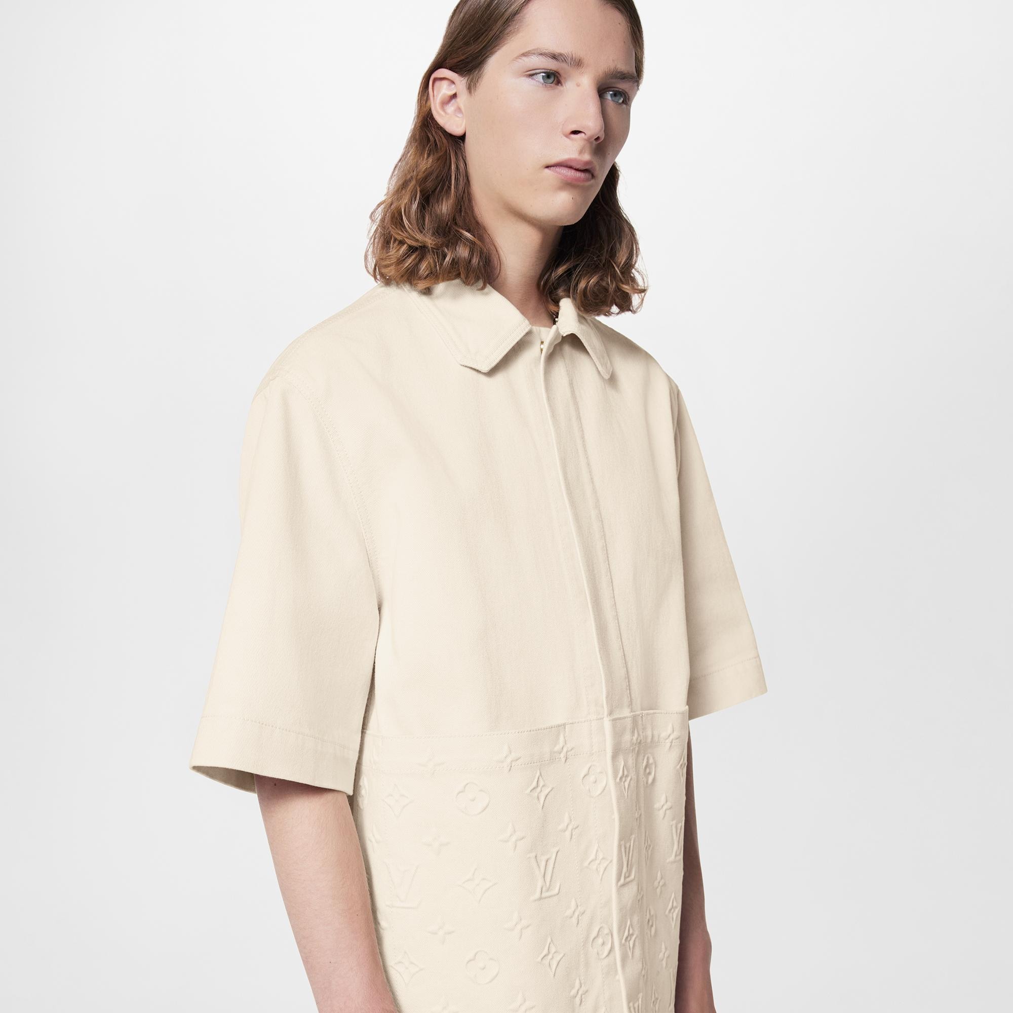 Monogram Workwear Short-Sleeved Shirt   in Men