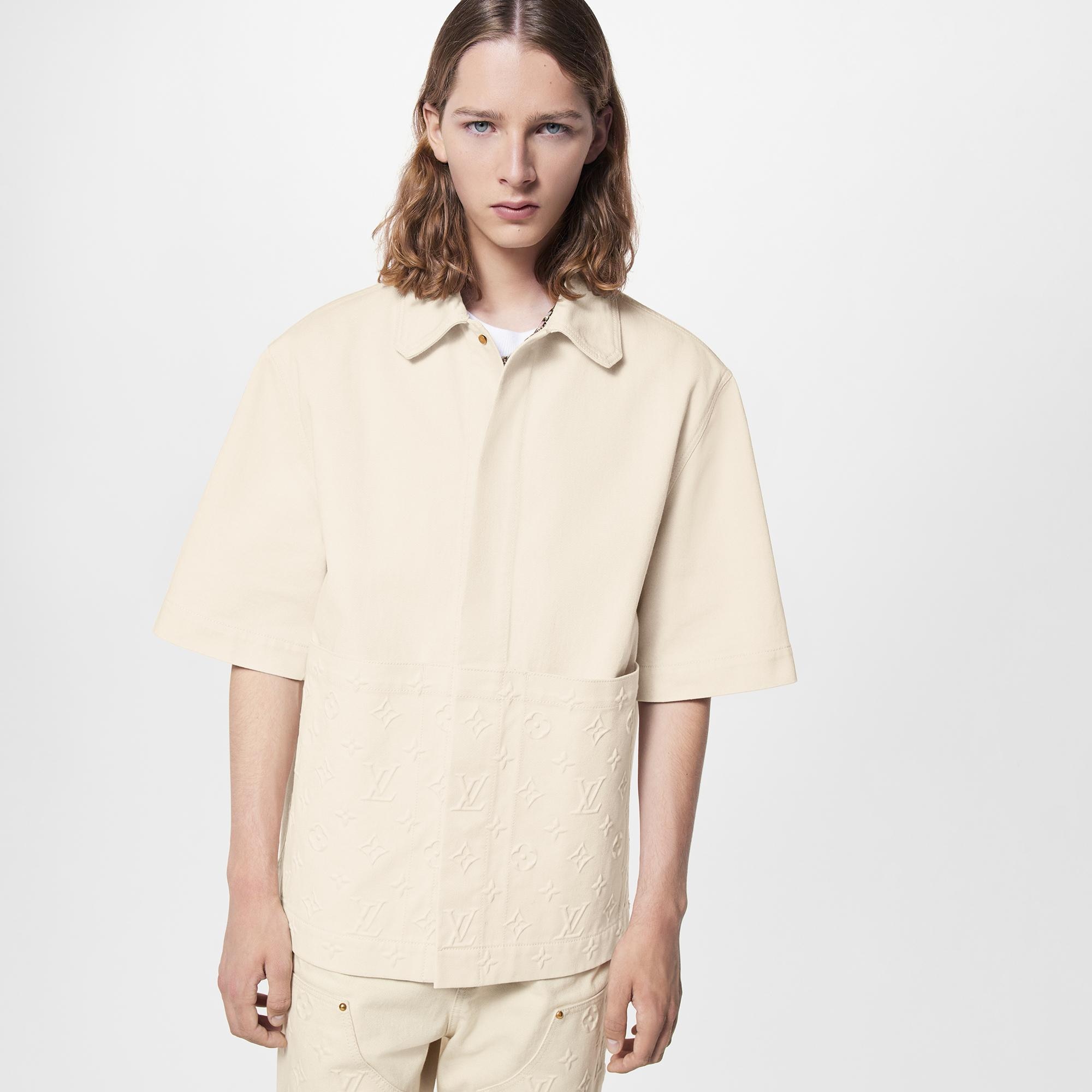 Monogram Workwear Short-Sleeved Shirt   in Men