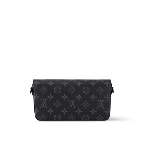 Montsouris Wearable Wallet Monogram Eclipse in Men's Wallets and Small Leather Goods Mini Bags collections by Louis Vuitton (Product zoom)