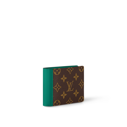 Multiple Wallet Monogram Macassar Canvas in Women's Wallets and Small Leather Goods Newness collections by Louis Vuitton (Product zoom)