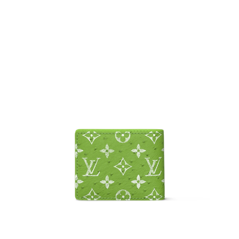 Multiple Wallet Autruche in Men's Wallets and Small Leather Goods Exotic Leather Wallets collections by Louis Vuitton (Product zoom)