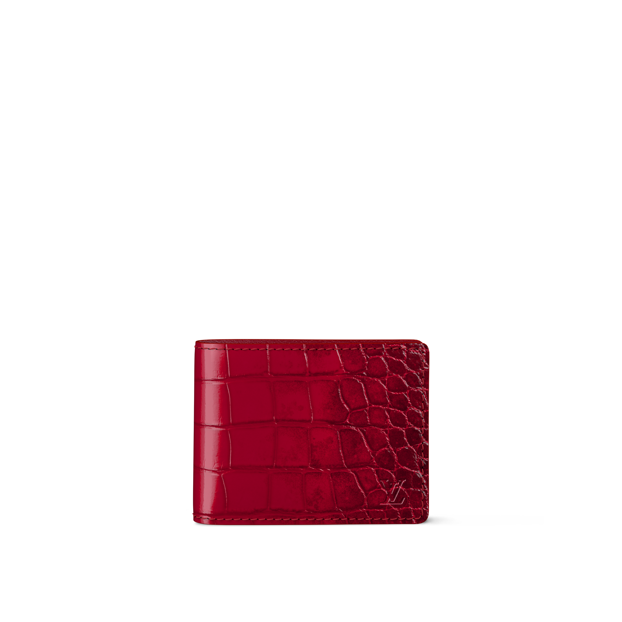 Multiple Wallet Crocodilien Mat in Men