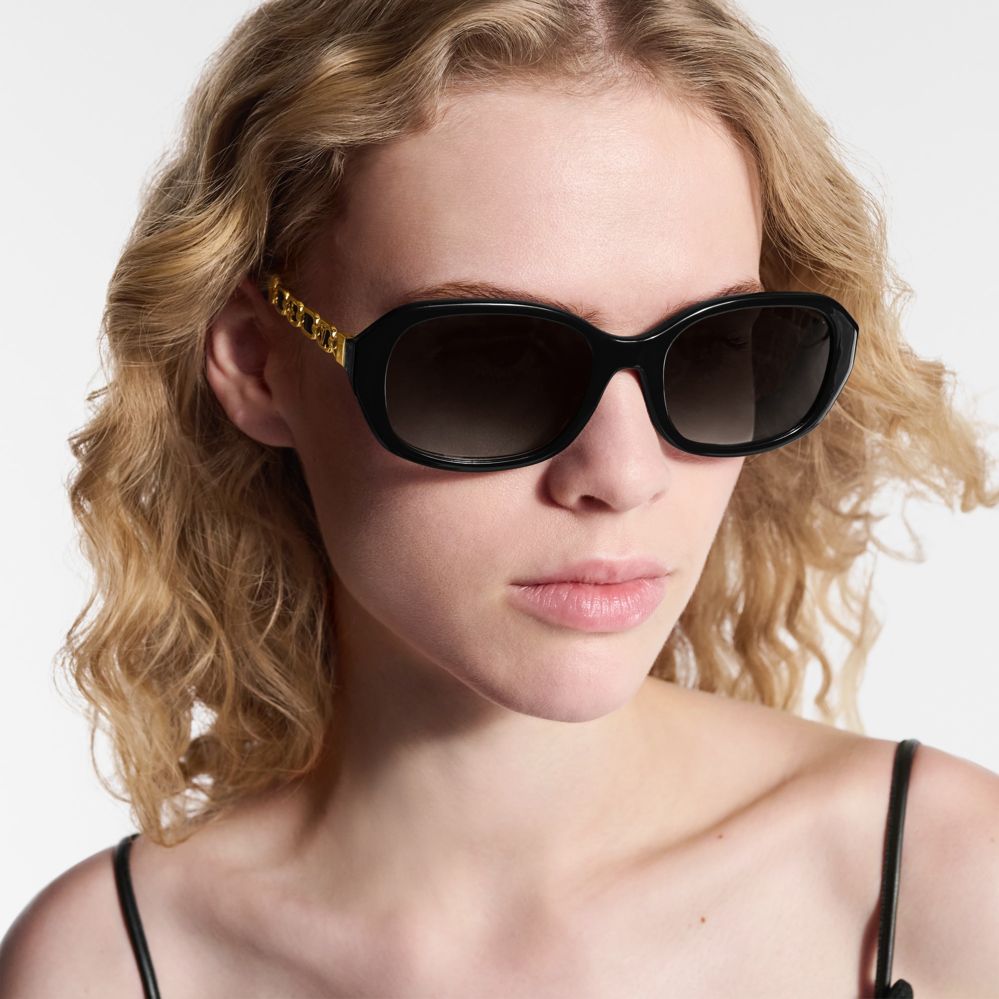 My LV Chain Braided Oval Sunglasses . in Women