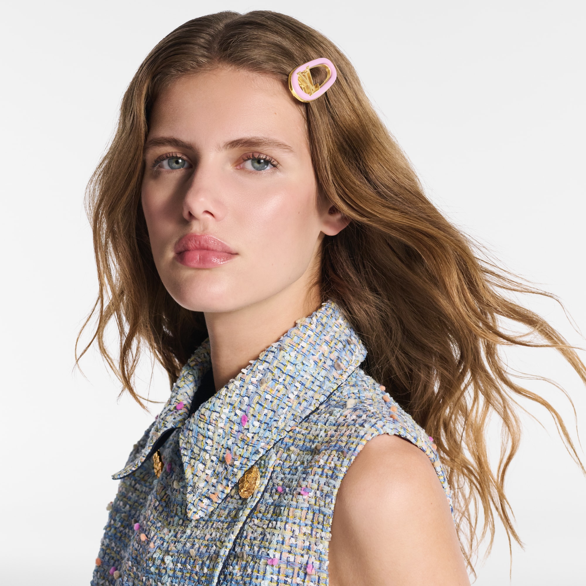 My LV Chain Hair Clip . in Women