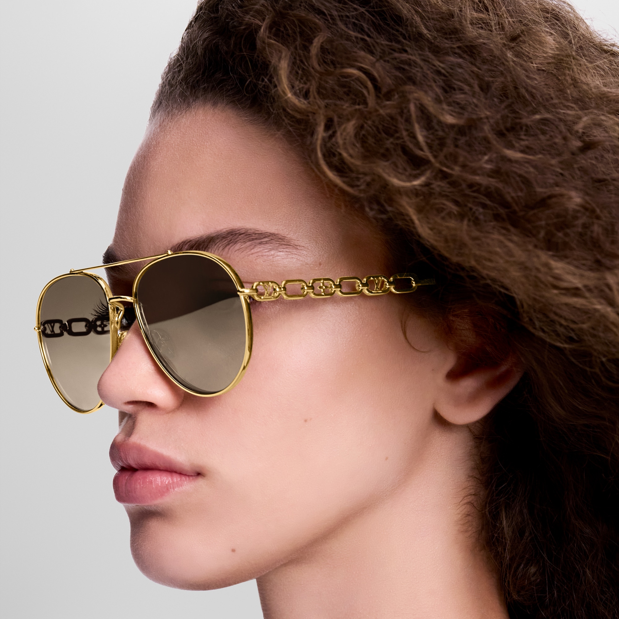 My LV Chain Pilot Sunglasses . in Women