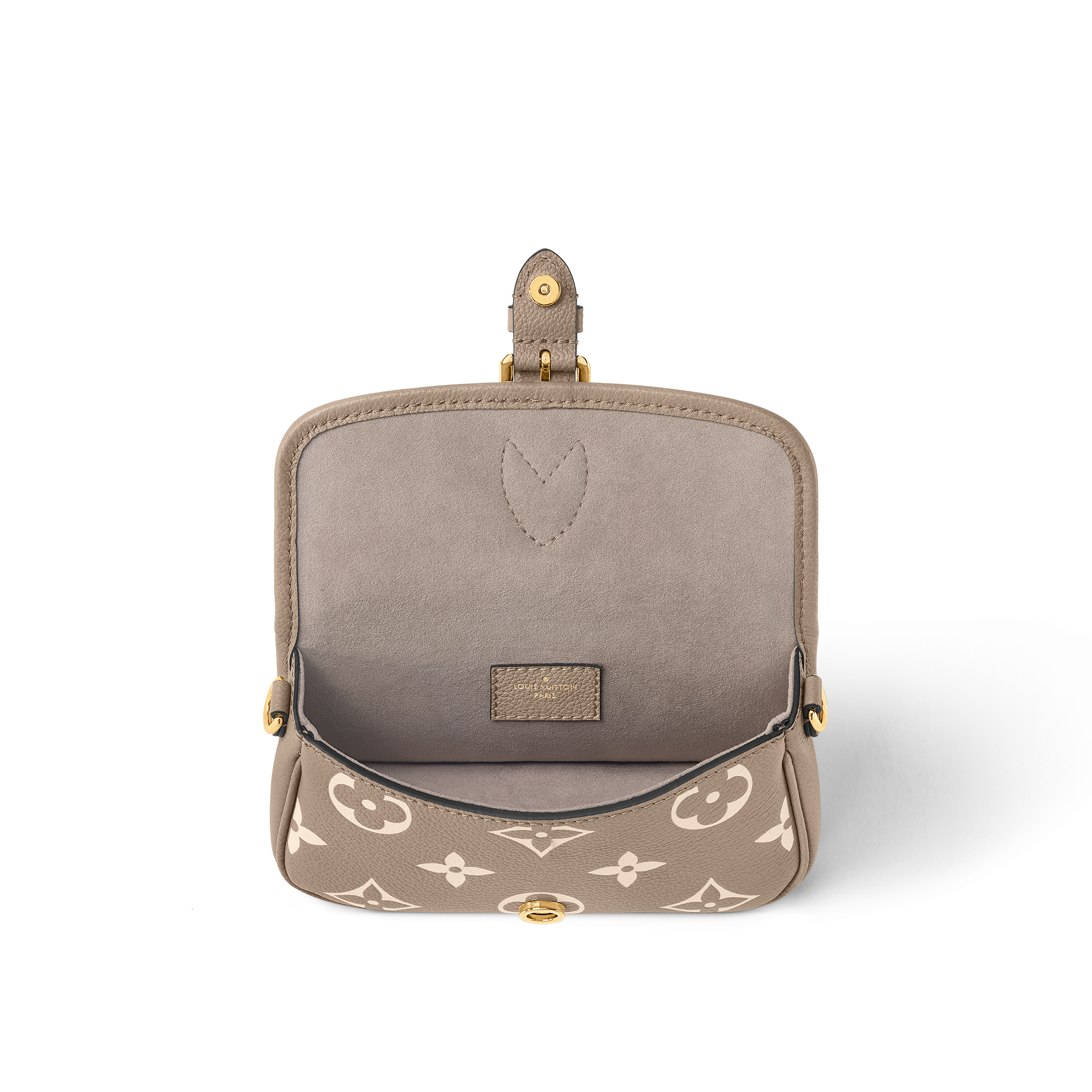 Nano Diane Bicolor Monogram Empreinte Leather in Women