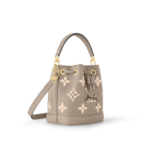 Nano Noé Bicolor Monogram Empreinte Leather in Women's Wallets and Small Leather Goods All Wallets and Small Leather Goods for Women collections by Louis Vuitton (Product zoom)