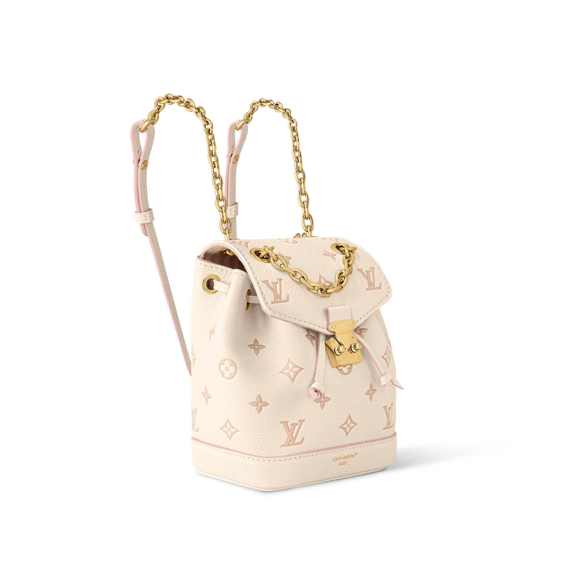 Nano Noé Backpack Bicolor Monogram Empreinte Leather in Women