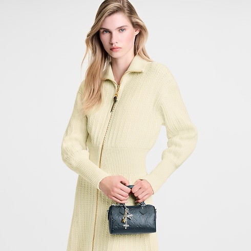 Nano Speedy Monogram Empreinte in Women's Wallets and Small Leather Goods Wallets on Chain and Micro Bags collections by Louis Vuitton (Product zoom)