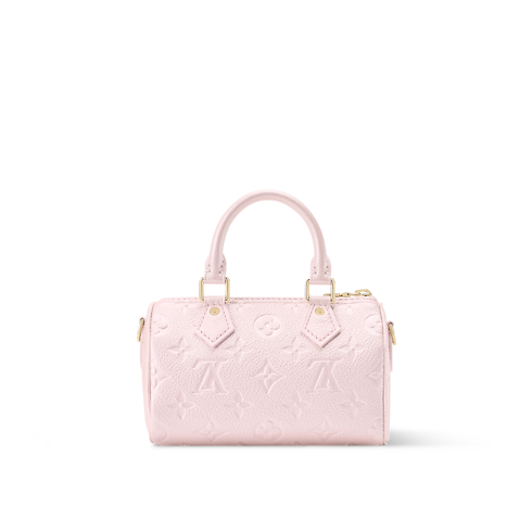 Nano Speedy Monogram Empreinte in Women's Wallets and Small Leather Goods Wallets on Chain and Micro Bags collections by Louis Vuitton (Product zoom)
