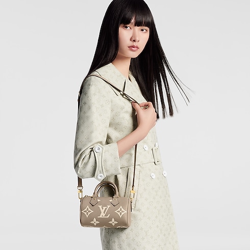 Nano Speedy Monogram Empreinte in Women's Wallets and Small Leather Goods All Wallets and Small Leather Goods for Women collections by Louis Vuitton (Product zoom)