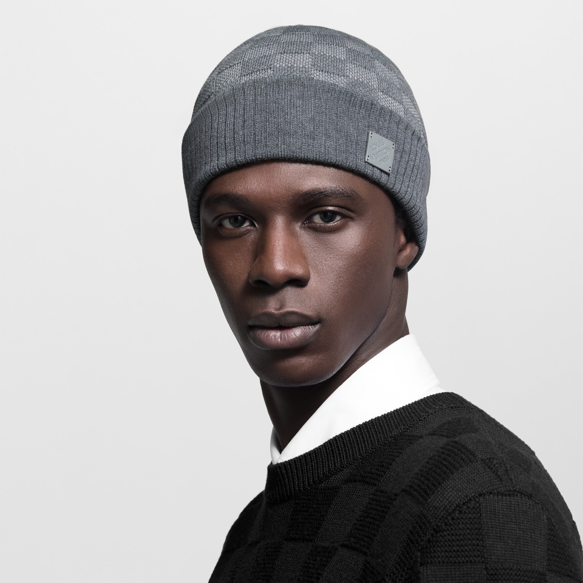 Néo Petit Damier Beanie . in Men