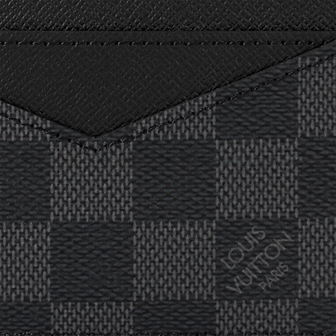 Neo Porte Cartes Damier Graphite Canvas in Super Lucky Day's For Him } collections by Louis Vuitton (Product zoom)