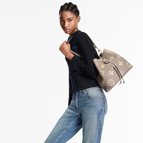 NéoNoé MM Bicolor Monogram Empreinte Leather in Women's Handbags All Handbags collections by Louis Vuitton (Product zoom)
