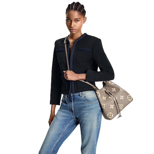 NéoNoé MM Bicolor Monogram Empreinte Leather in Women's Handbags All Handbags collections by Louis Vuitton (Product zoom)