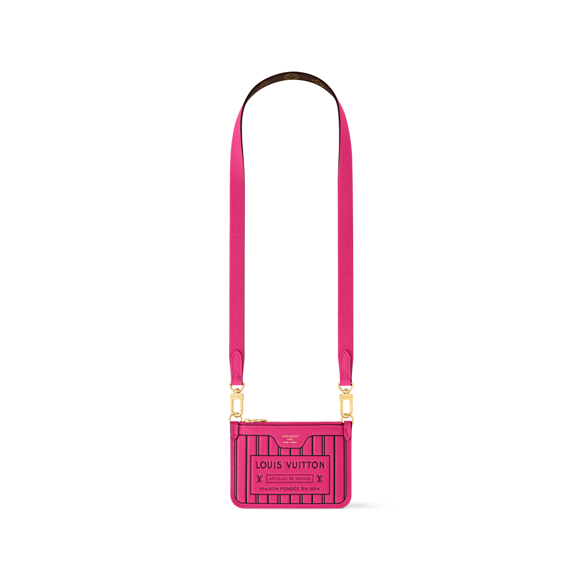 Neverfull Bandoulière Inside Out BB Monogram Eclipse in Bags and Small Leather Goods