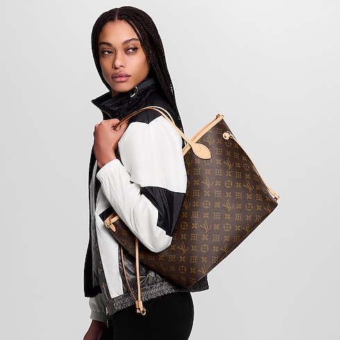 Neverfull Bandoulière Inside Out MM Monogram in Bags and Small Leather Goods's Women Bags LV Icons collections by Louis Vuitton (Product zoom)