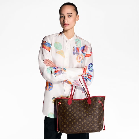 Neverfull Bandoulière Inside Out MM Monogram in Bags and Small Leather Goods's Women Bags LV Icons collections by Louis Vuitton (Product zoom)