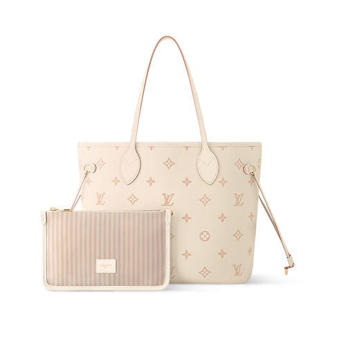 Neverfull MM Monogram Empreinte in Bags and Small Leather Goods's Women Bags LV Icons collections by Louis Vuitton (Product zoom)