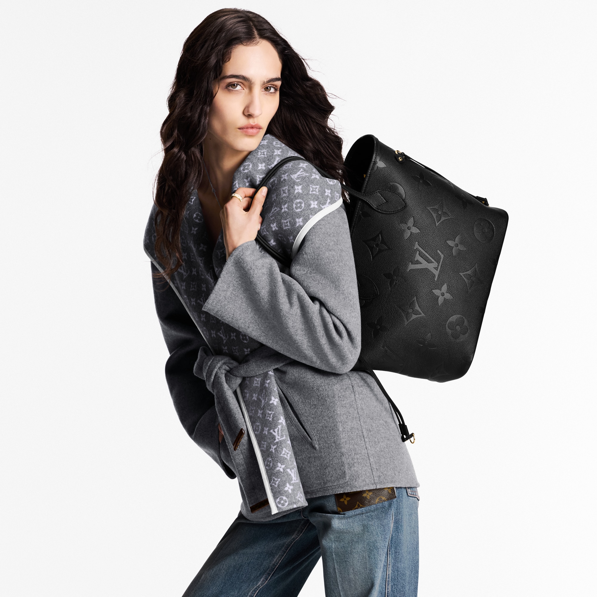 Neverfull MM Monogram Empreinte in Women