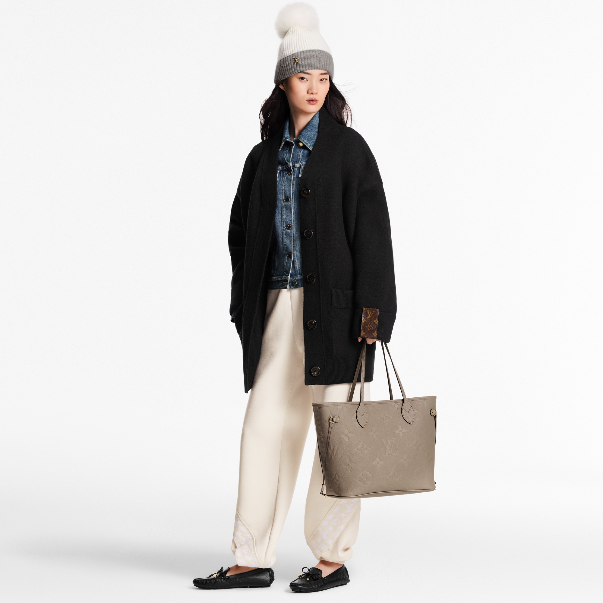 Neverfull MM Monogram Empreinte in Women