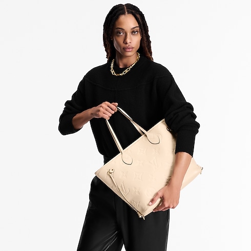 Neverfull MM Monogram Empreinte in Women's Handbags All Handbags collections by Louis Vuitton (Product zoom)