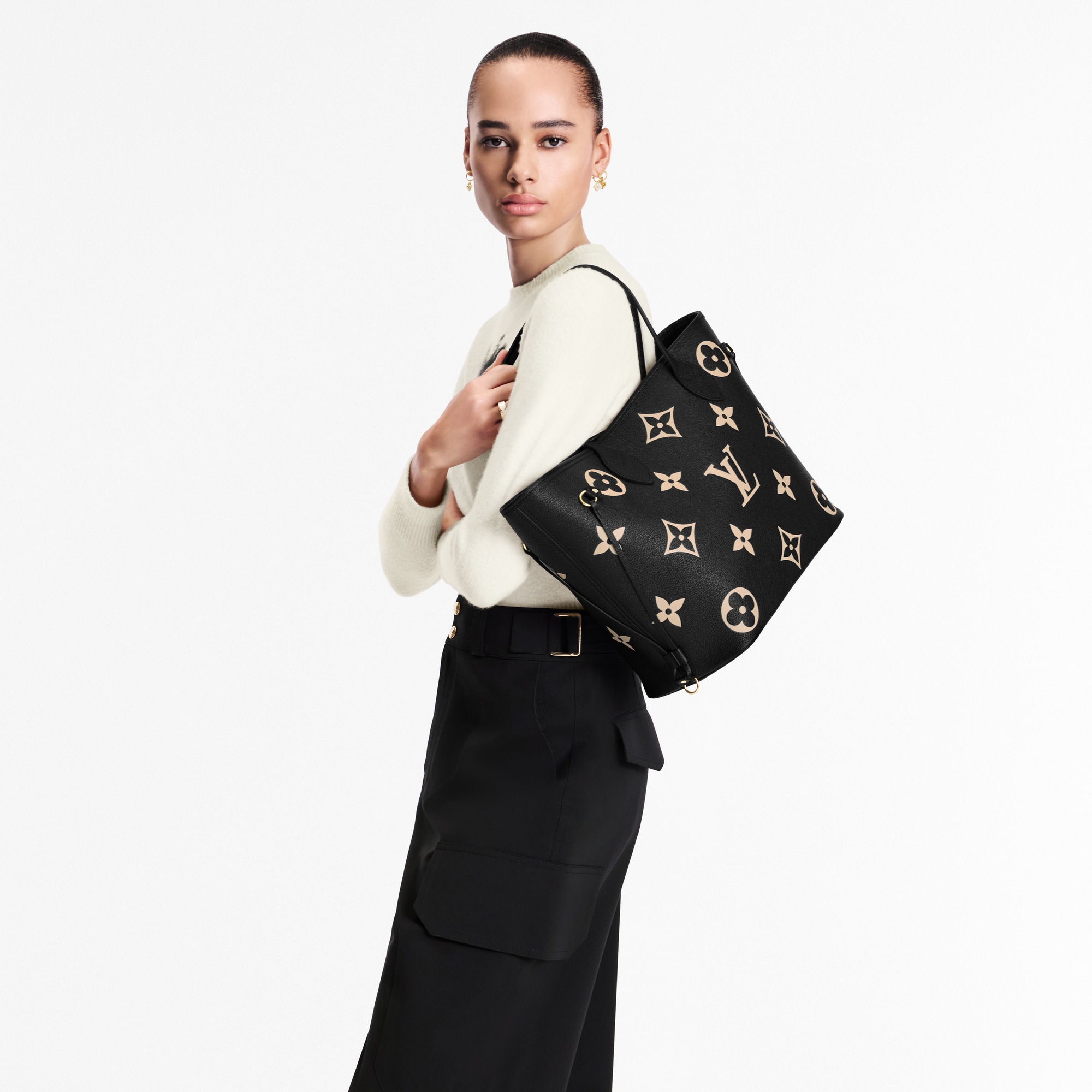 Neverfull MM Monogram Empreinte in Women