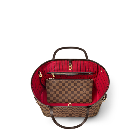 Neverfull MM Damier Ebene in Women's Handbags All Handbags collections by Louis Vuitton (Product zoom)