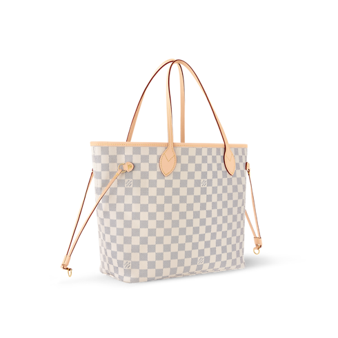 Neverfull MM Damier Azur Canvas in Women's Handbags All Handbags collections by Louis Vuitton (Product zoom)