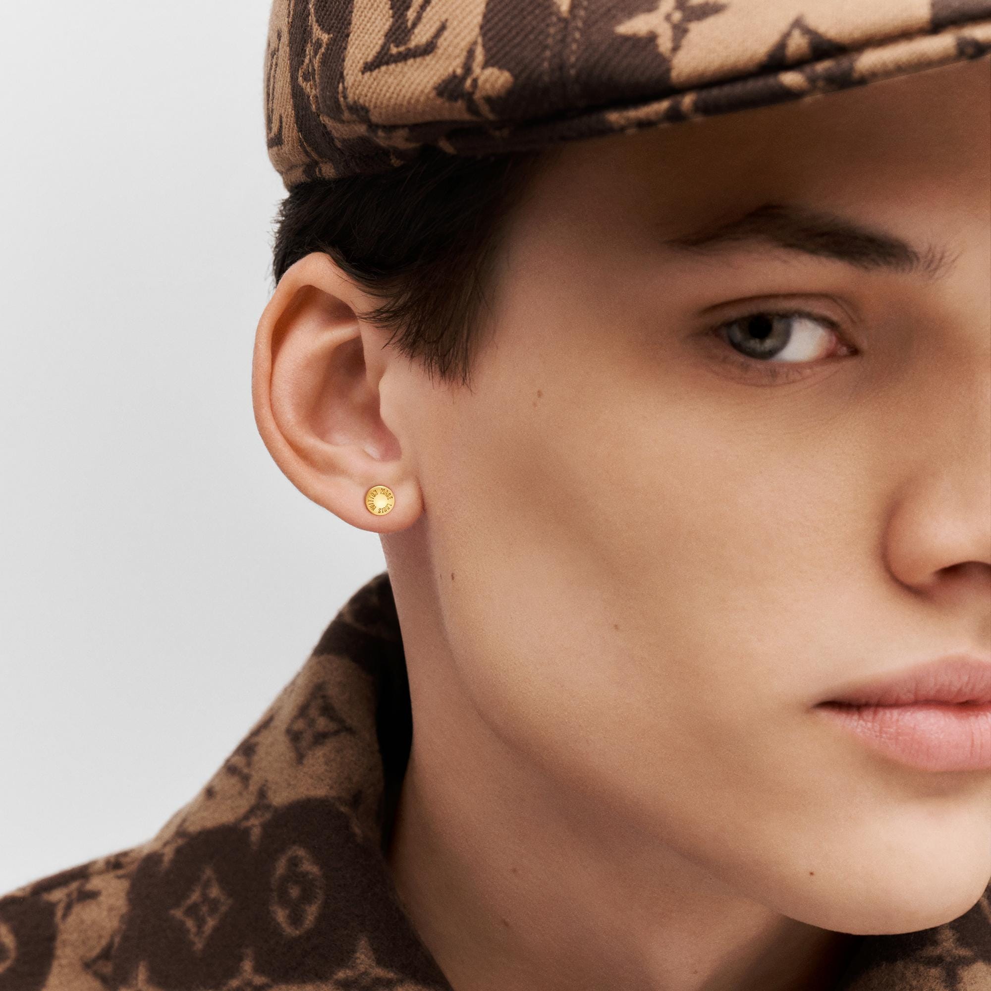 Nigo® & Virgil Abloh™, Louis Vuitton Made Ear Stud, Yellow Gold - Per Unit  in Jewellery