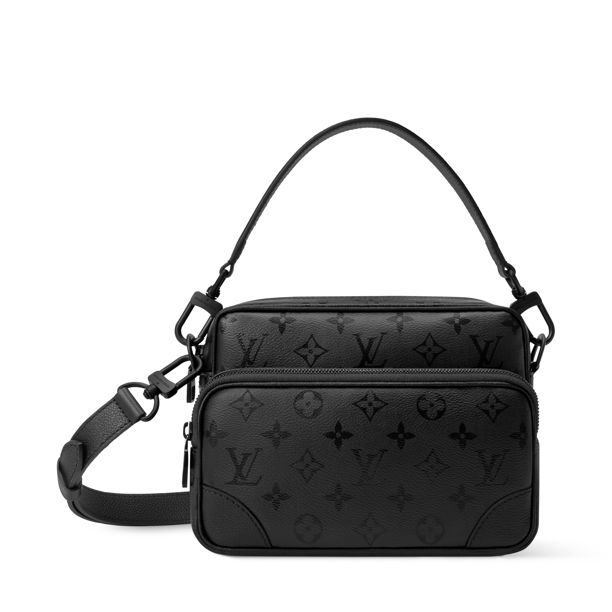 large black leather louis vuitton bag