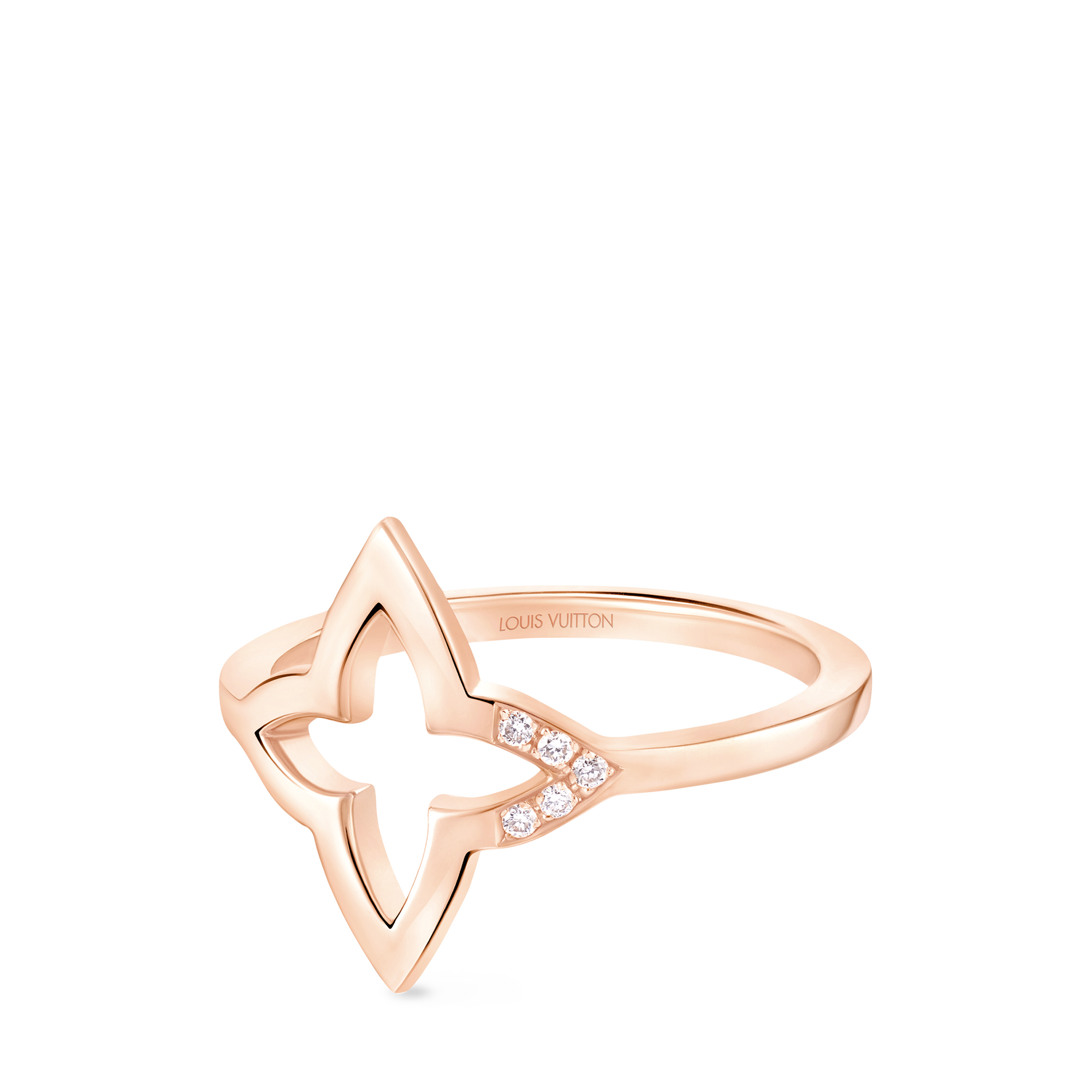 Ombre Blossom Ring, Pink Gold and Diamonds  in Jewellery