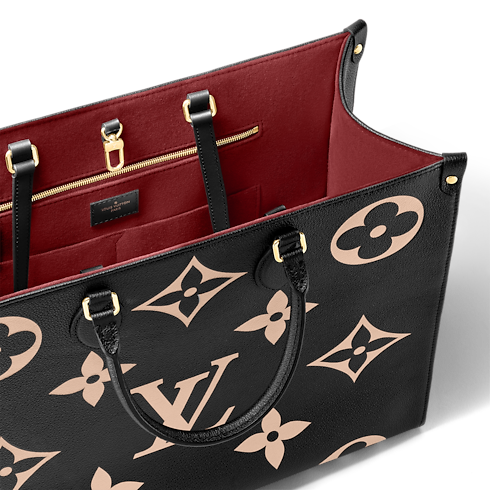 OnTheGo GM Bicolor Monogram Empreinte Leather in Women's Handbags All Collections collections by Louis Vuitton (Product zoom)