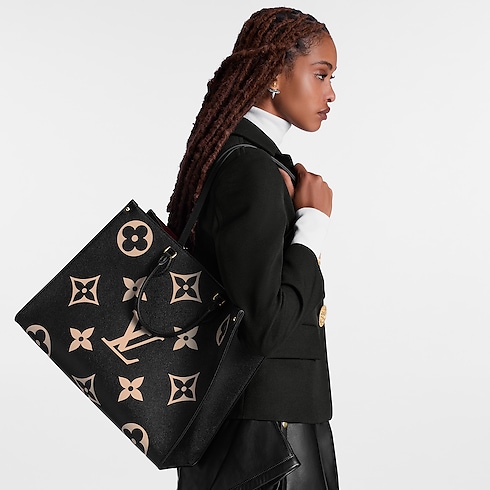 OnTheGo GM Bicolor Monogram Empreinte Leather in Women's Handbags All Collections collections by Louis Vuitton (Product zoom)