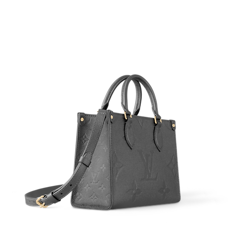 OnTheGo PM Monogram Empreinte in Bags and Small Leather Goods's Women Bags LV Icons collections by Louis Vuitton (Product zoom)