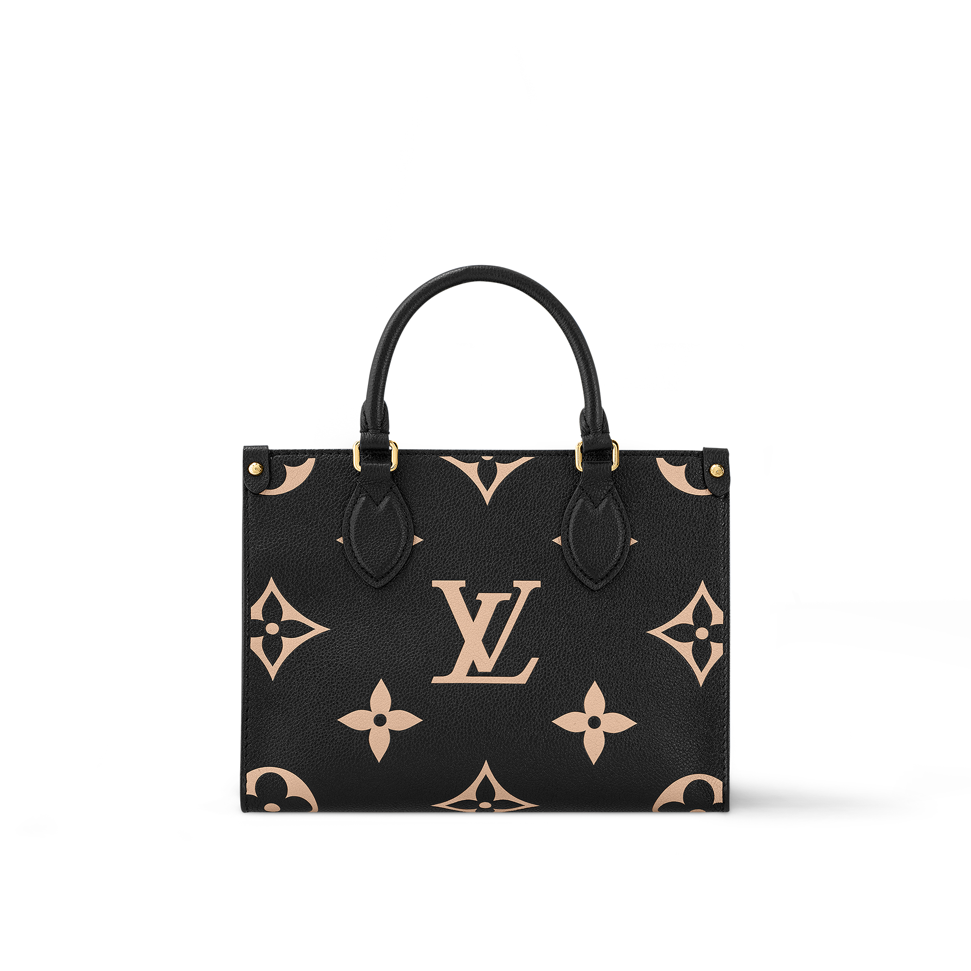 Onthego PM Bicolor Monogram Empreinte Leather in Women