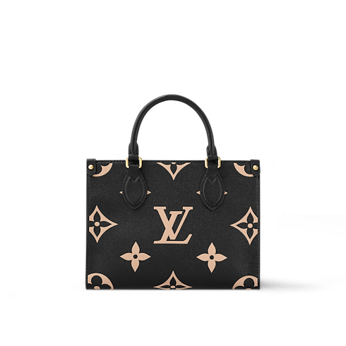 Onthego PM Bicolor Monogram Empreinte Leather in Women's Handbags All Collections collections by Louis Vuitton (Product zoom)
